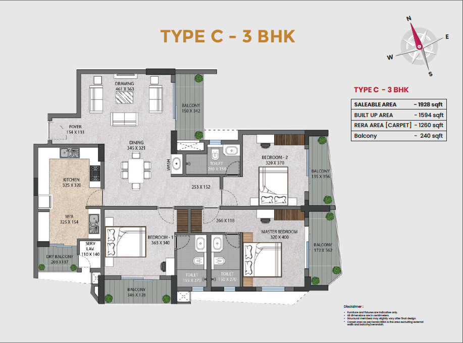 3 BHK Apartment